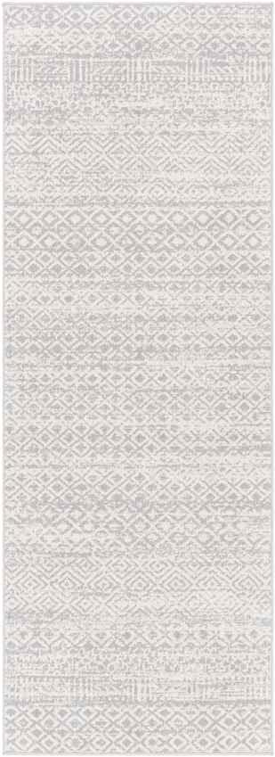 Waynetown Global Light Gray Washable Area Rug