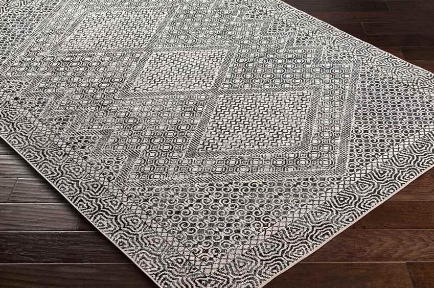 West Harrison Global Gray Washable Area Rug