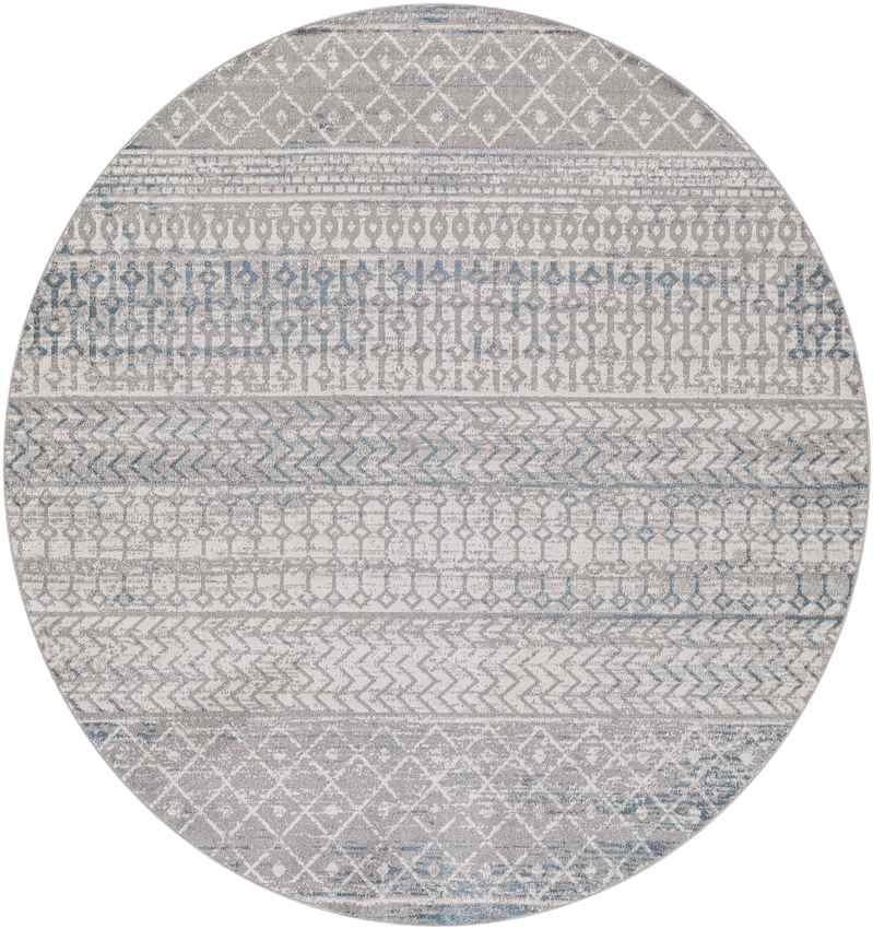 West Terre Haute Global Taupe Washable Area Rug