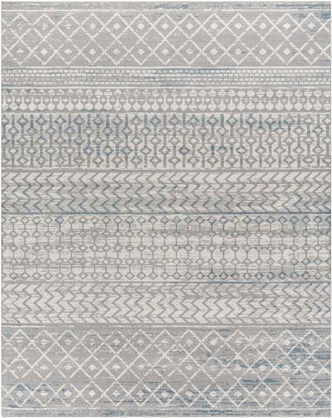 West Terre Haute Global Taupe Washable Area Rug