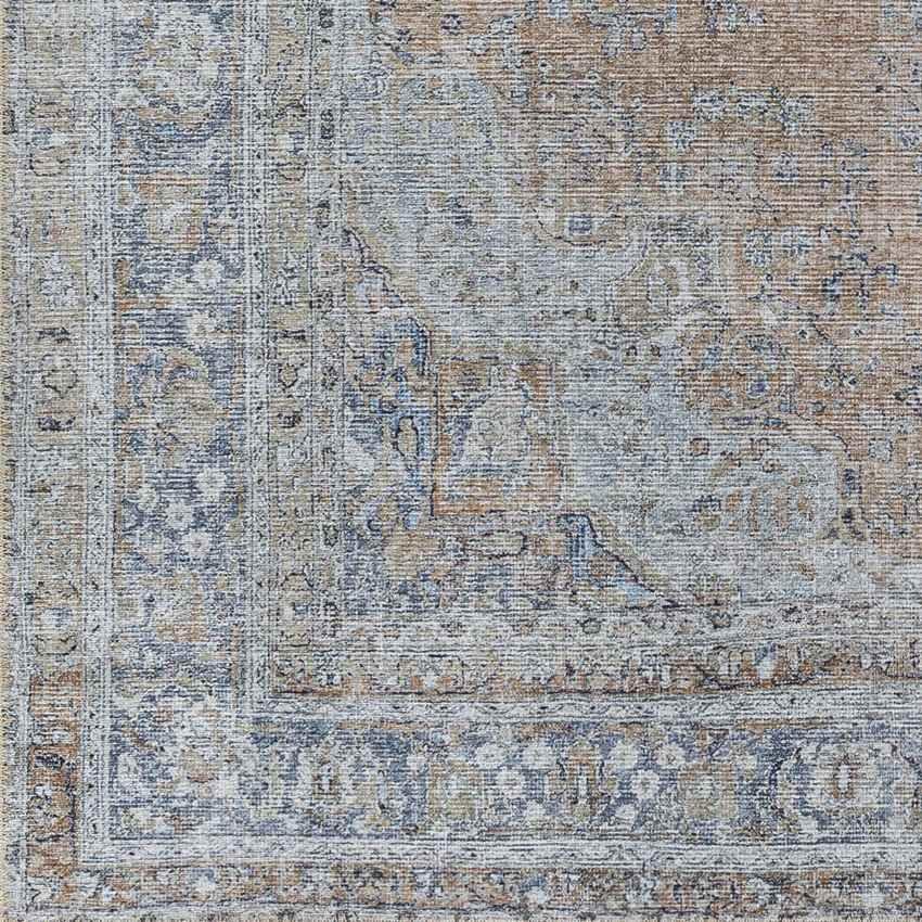 Westphalia Traditional Slate Washable Area Rug