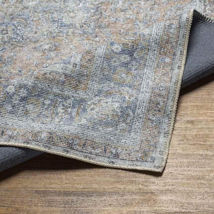 Westphalia Traditional Slate Washable Area Rug