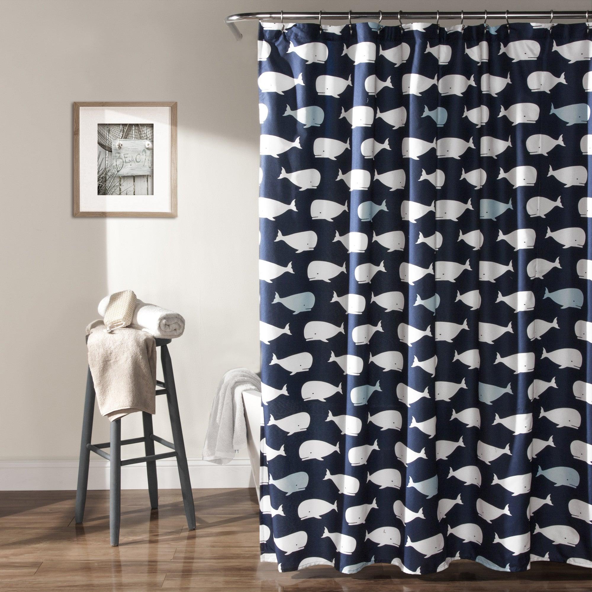 Whale Shower Curtain