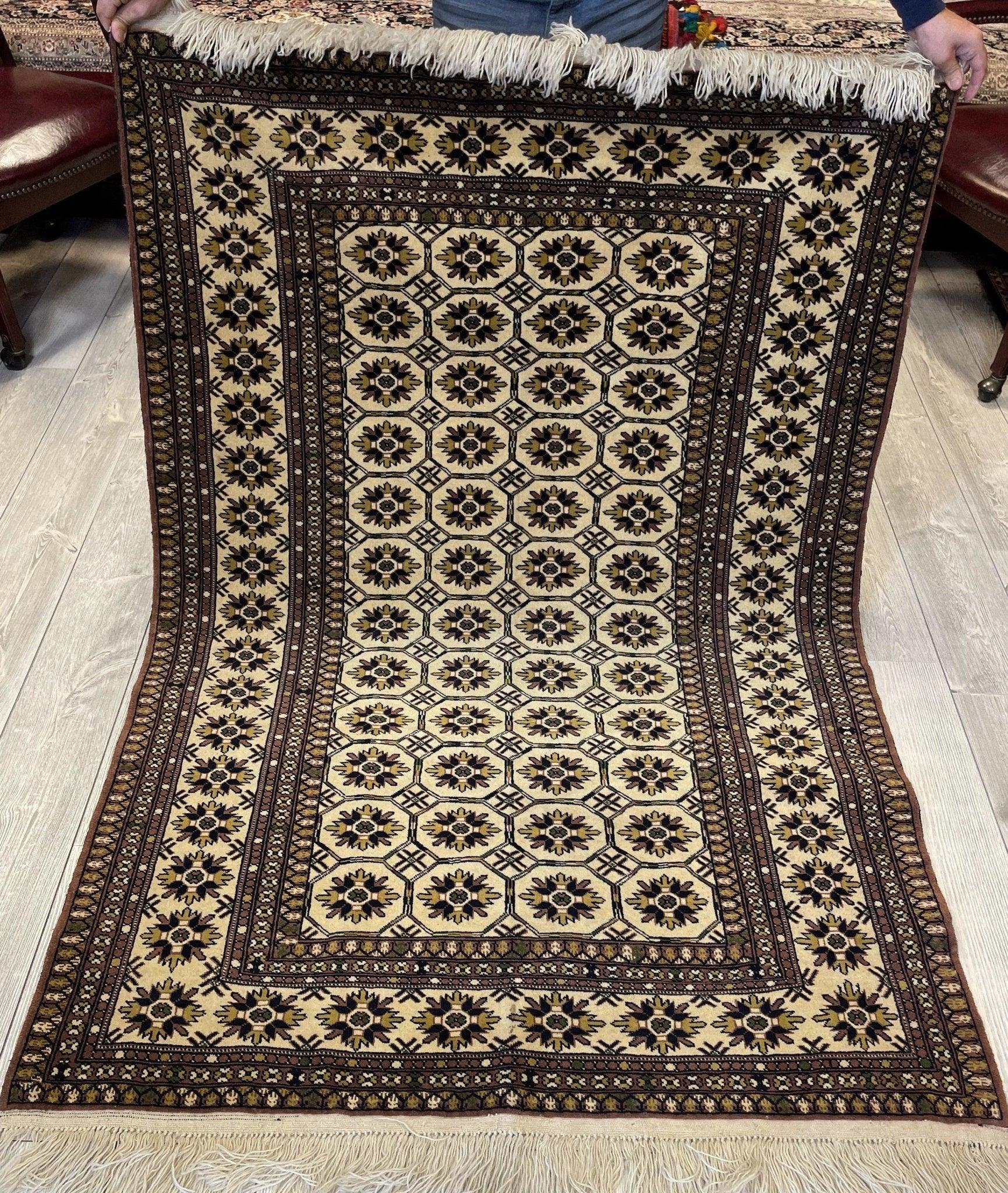 Afghani Area Rug I Zahir Shahi Herati 4x6 Ft