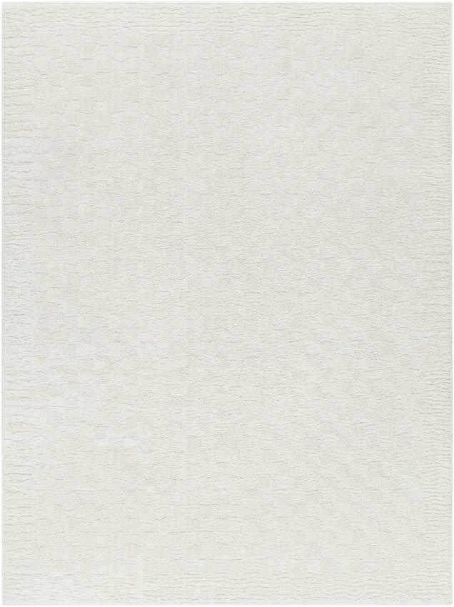 Zechariah Modern Ivory/Off-White Area Rug