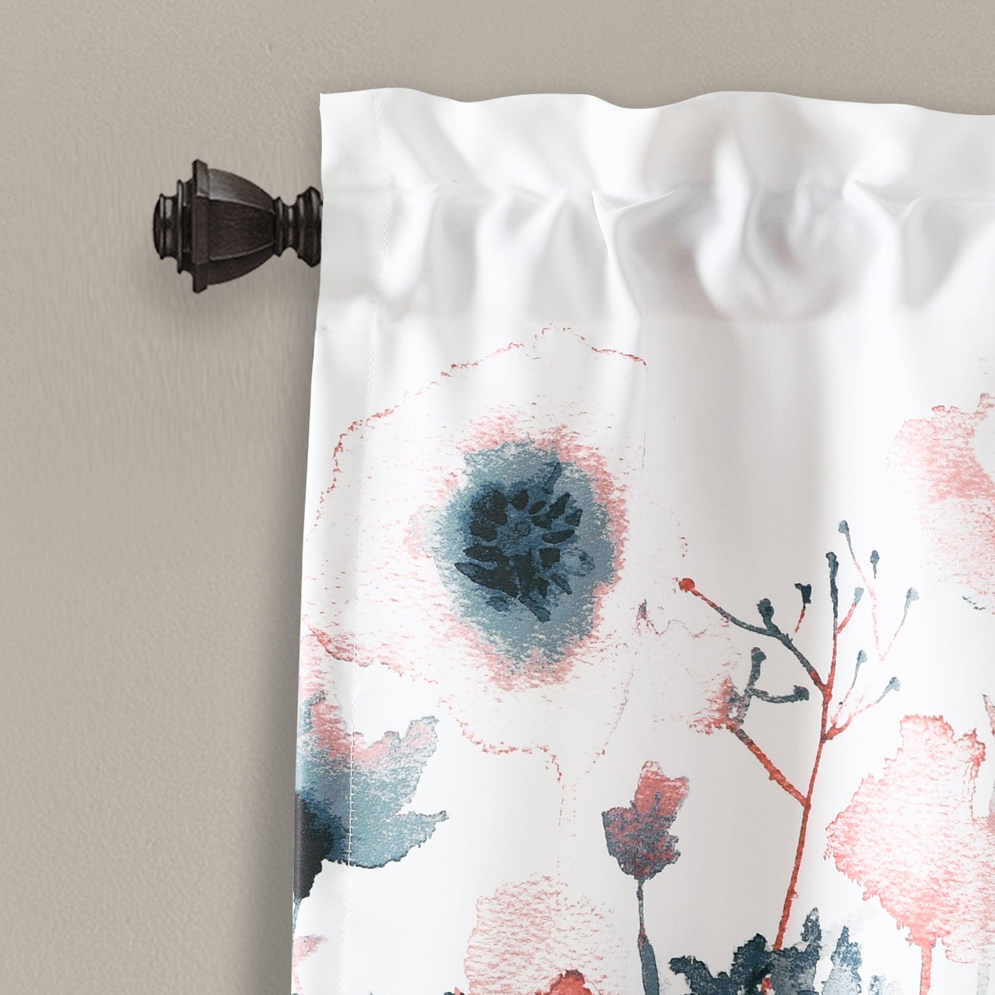 Zuri Flora Watercolor Valance