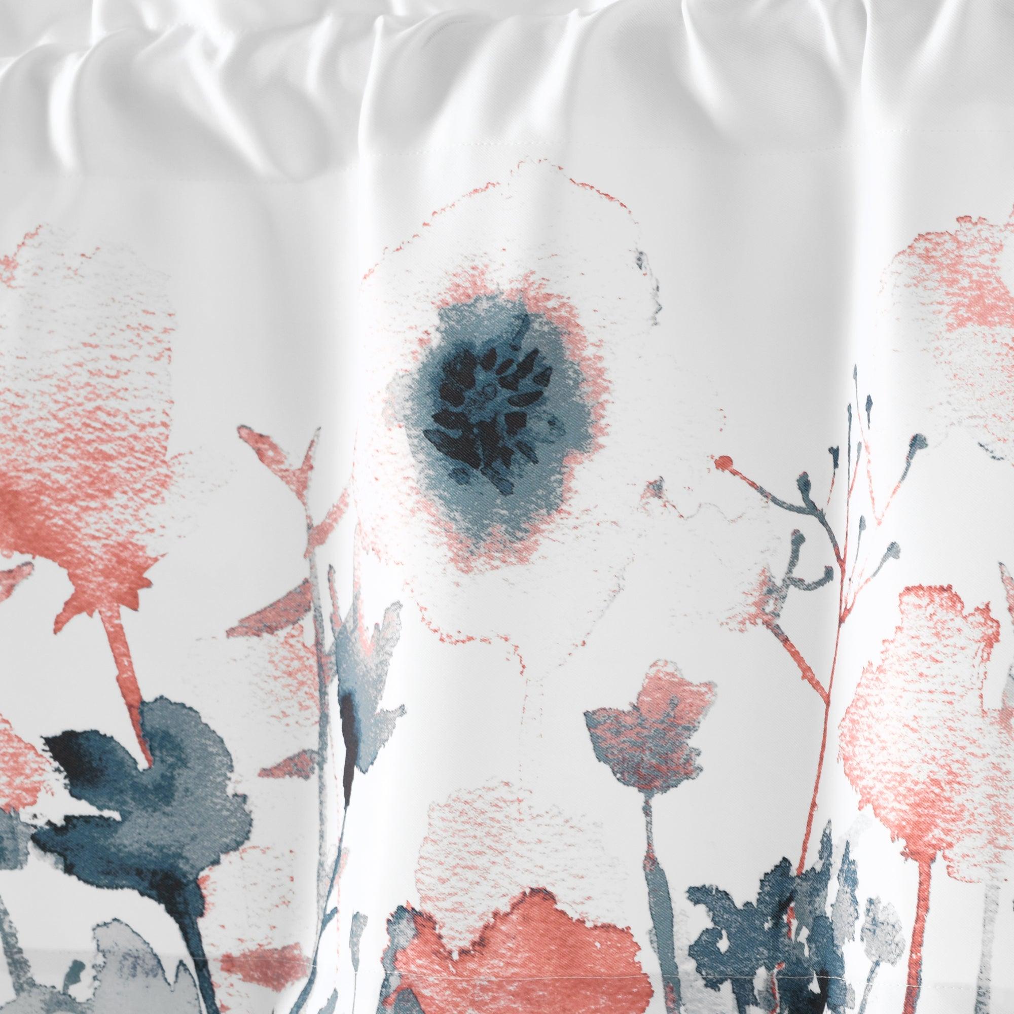 Zuri Flora Watercolor Valance