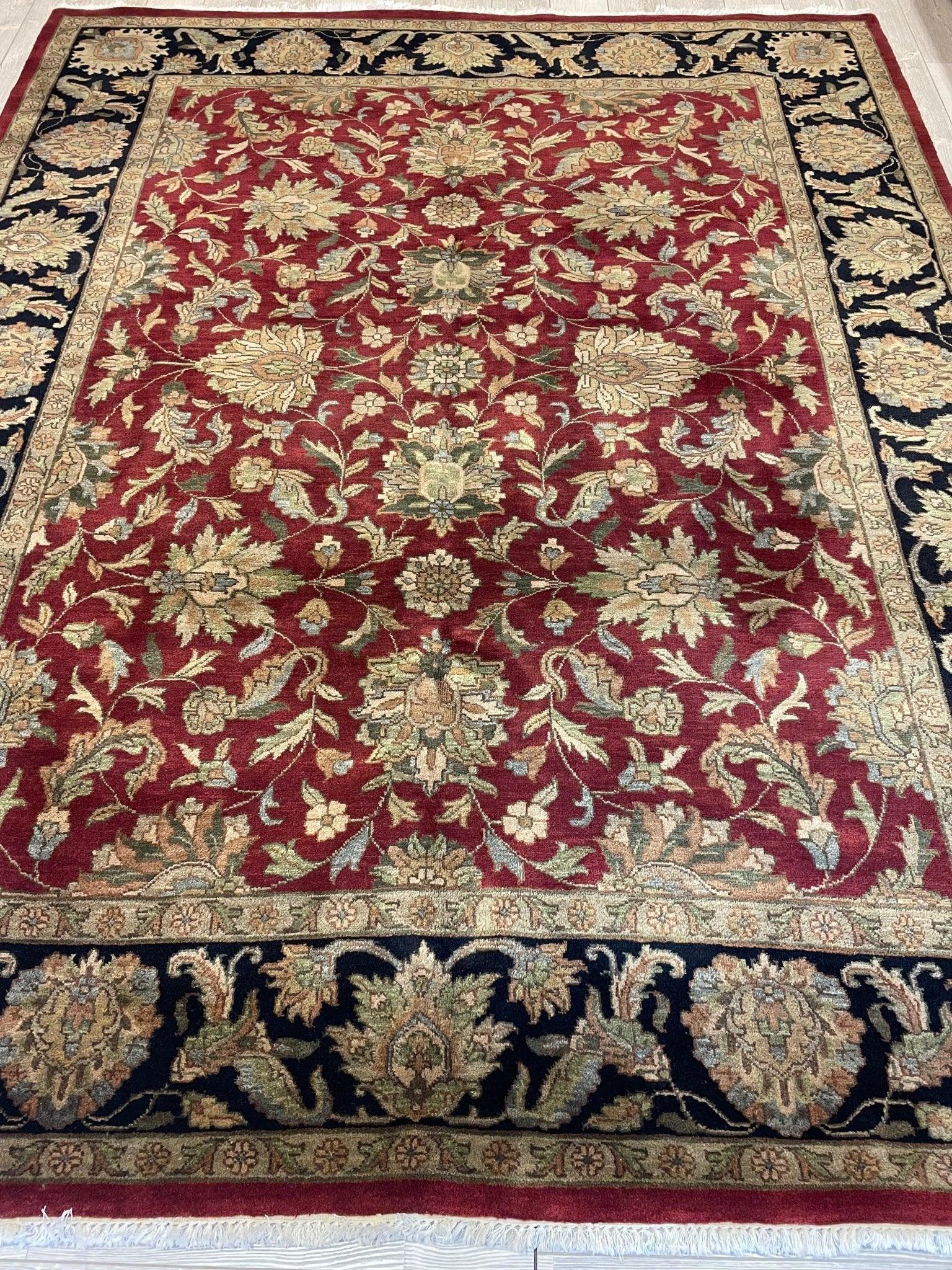 Hand Knotted Beautifull Agra Area Rug 8x10 ft