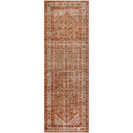 Surya Antique One of a Kind OOAK-1263 3'4" x 9'9" Rug