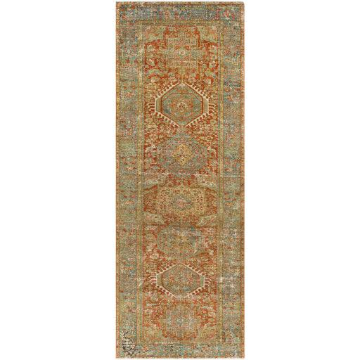 Surya Antique One of a Kind OOAK-1533 12'3" x 4'4" Rug