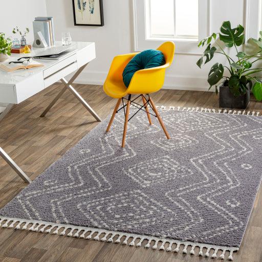 Surya Casablanca Shag CAG-2314 5'3" x 7' Rug