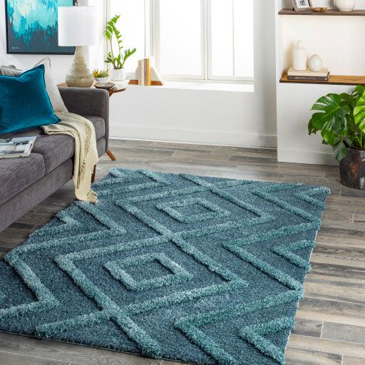 Surya Hudson Shag HDS-2302 5'3" x 7' Rug