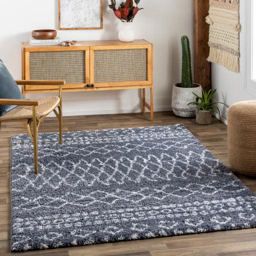 Surya Puffy Shag PFY-2300 5'3" x 7' Rug