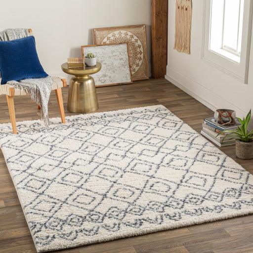 Surya Puffy Shag PFY-2301 5'3" x 7' Rug