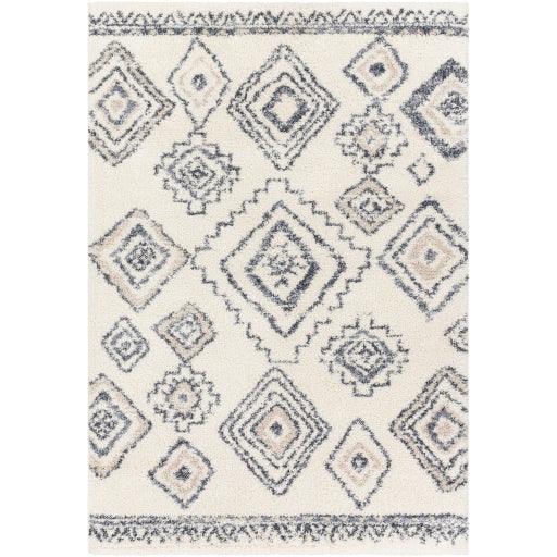 Surya Puffy Shag PFY-2302 5'3" x 7' Rug