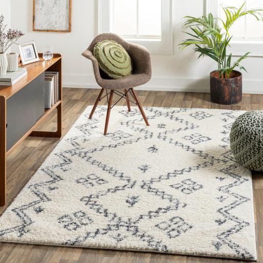 Surya Puffy Shag PFY-2303 5'3" x 7' Rug