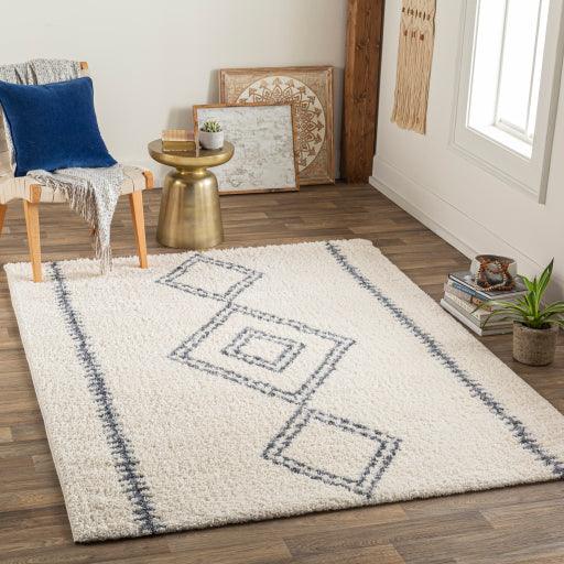 Surya Puffy Shag PFY-2305 5'3" x 7' Rug